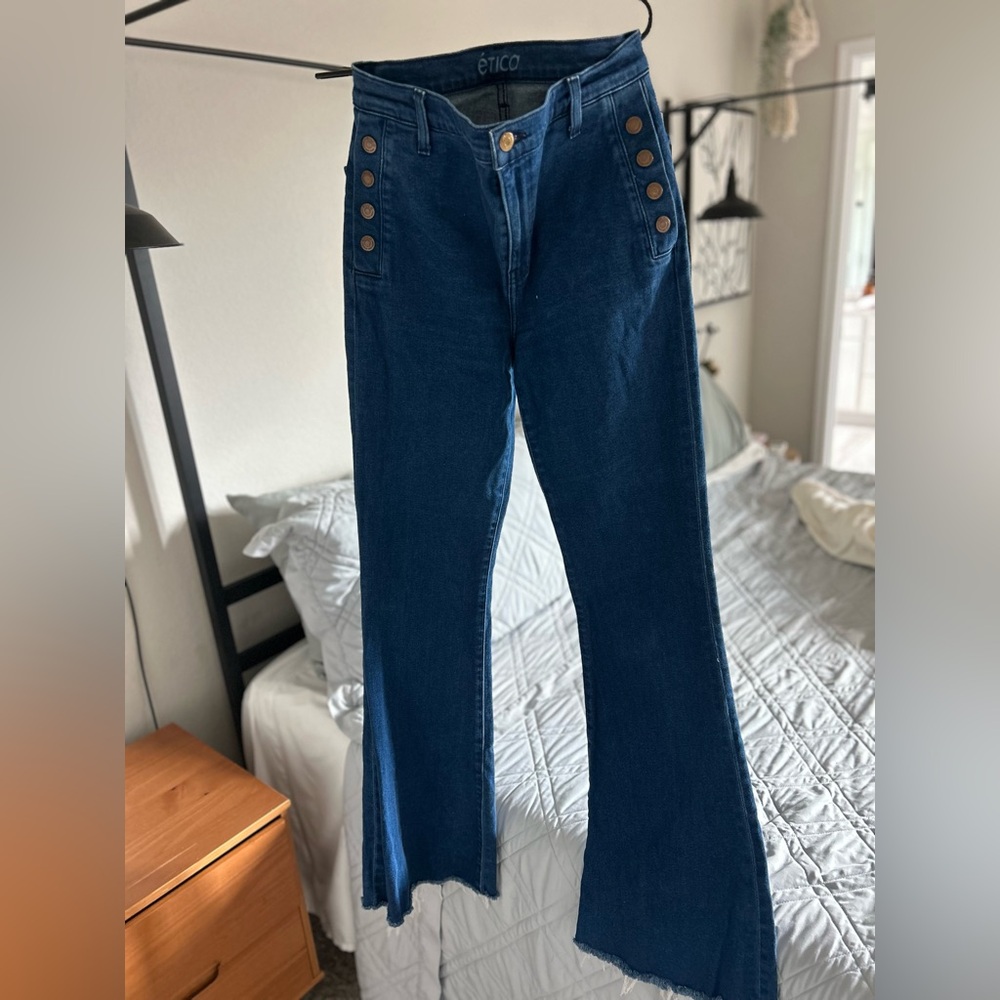 Etica Nina High Rise Flare Jean